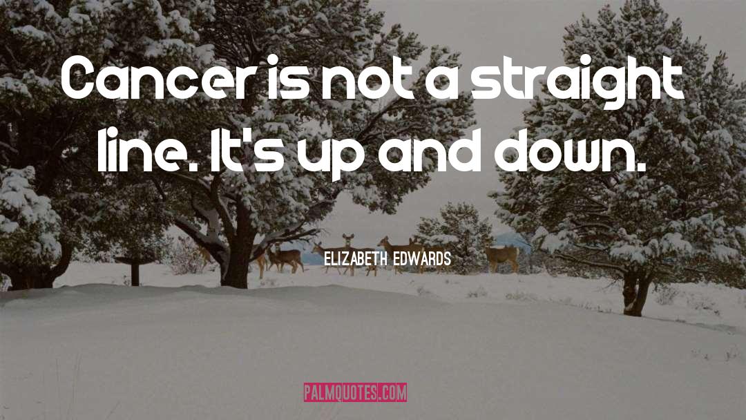 Ovarian Cancer quotes by Elizabeth Edwards