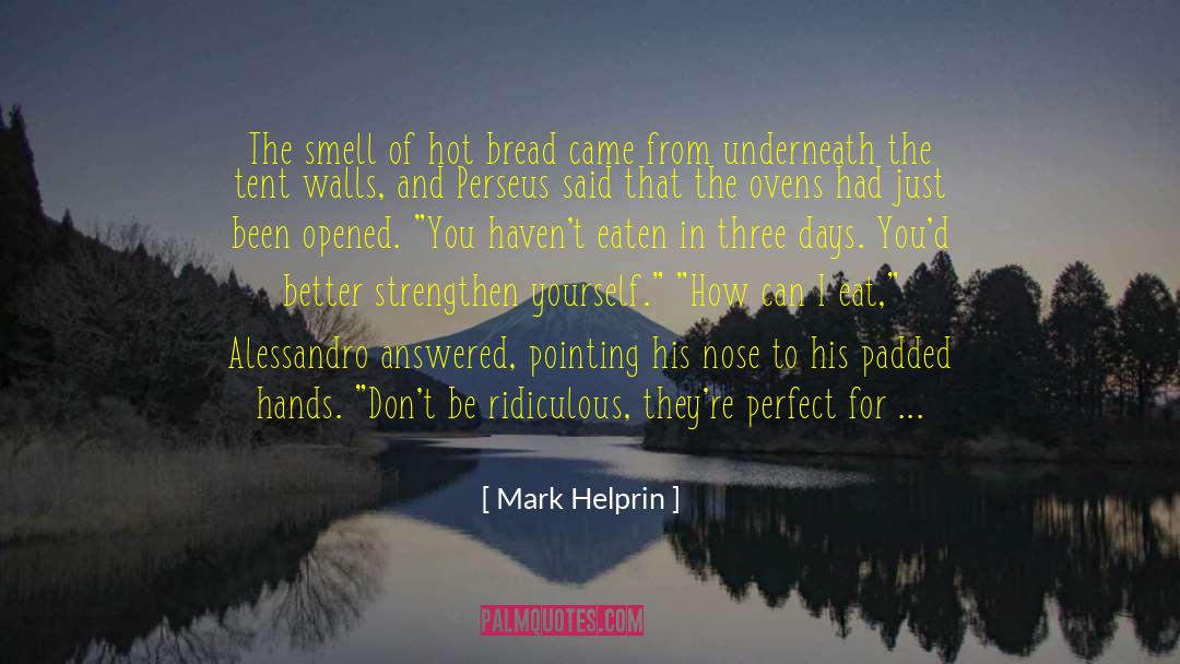 Ovens quotes by Mark Helprin