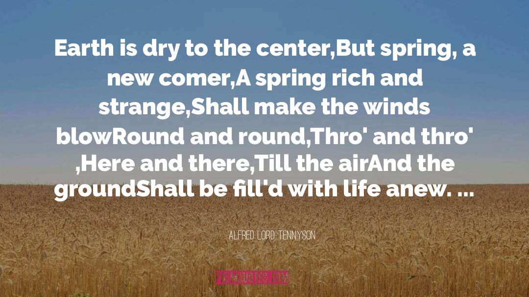 Over Comer quotes by Alfred Lord Tennyson