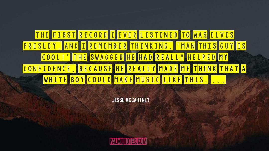 Over Confidence quotes by Jesse McCartney