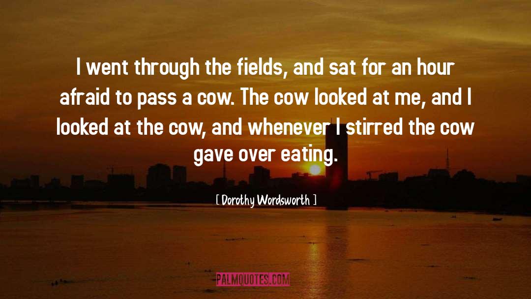 Over Eating quotes by Dorothy Wordsworth