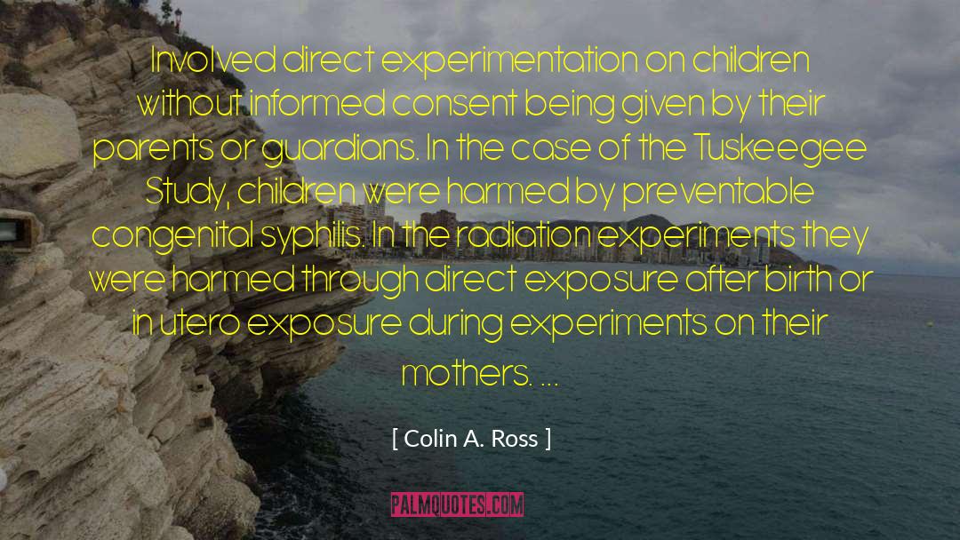 Over Involved Parents quotes by Colin A. Ross