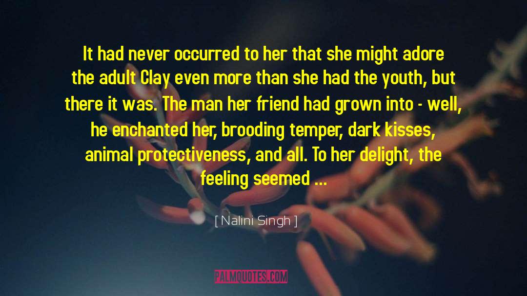 Over Protectiveness quotes by Nalini Singh