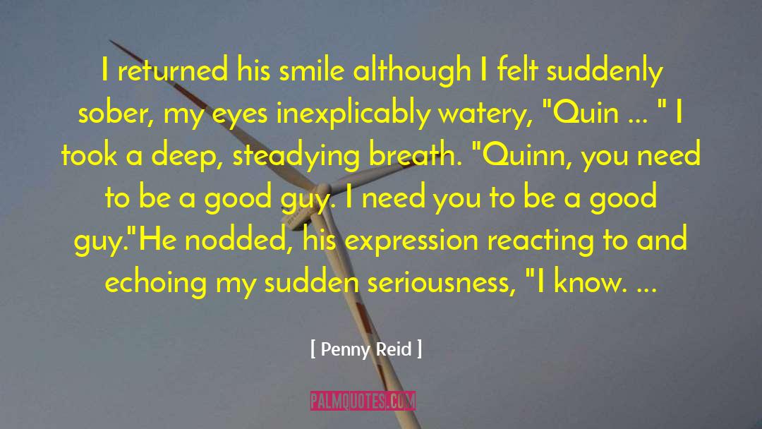 Over Reacting quotes by Penny Reid