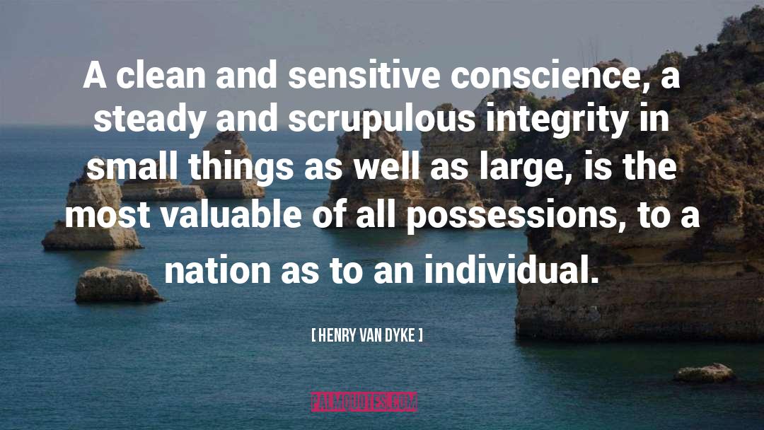 Over Sensitive quotes by Henry Van Dyke