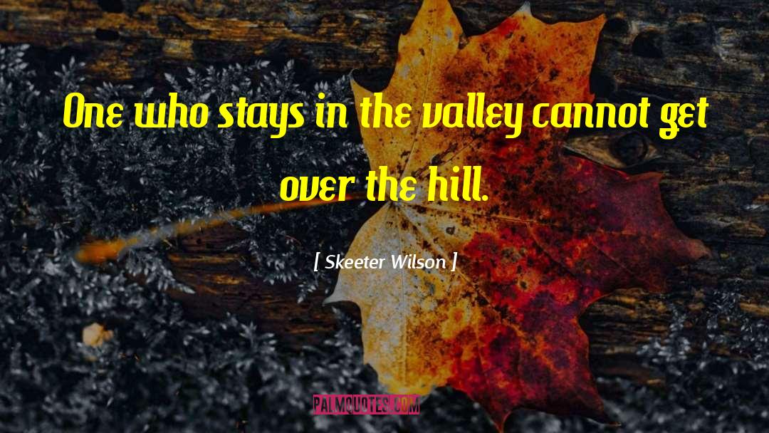 Over The Hill quotes by Skeeter Wilson