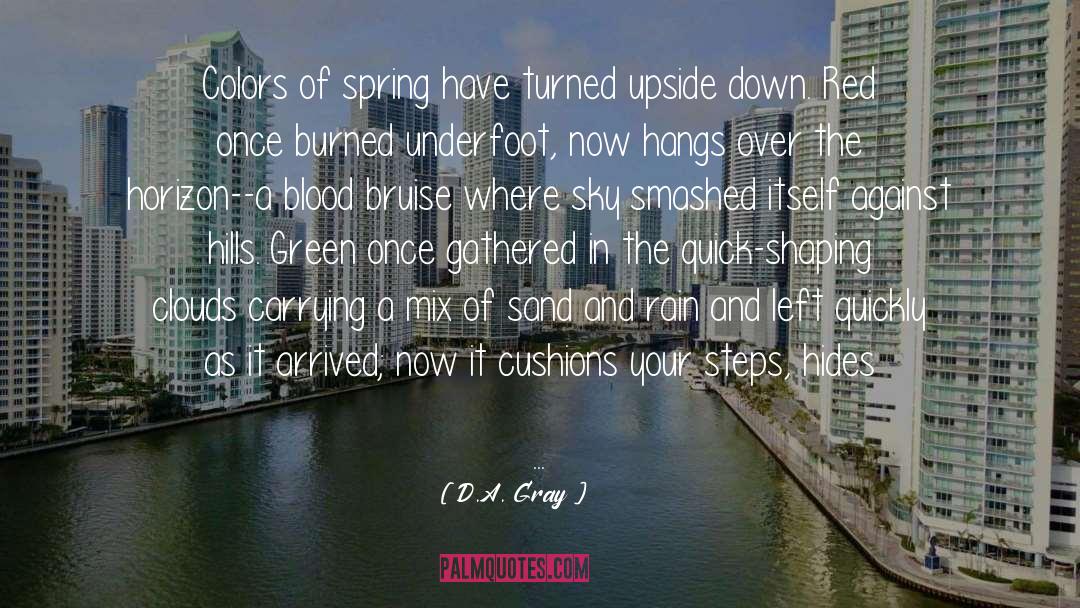 Over The Horizon quotes by D.A. Gray