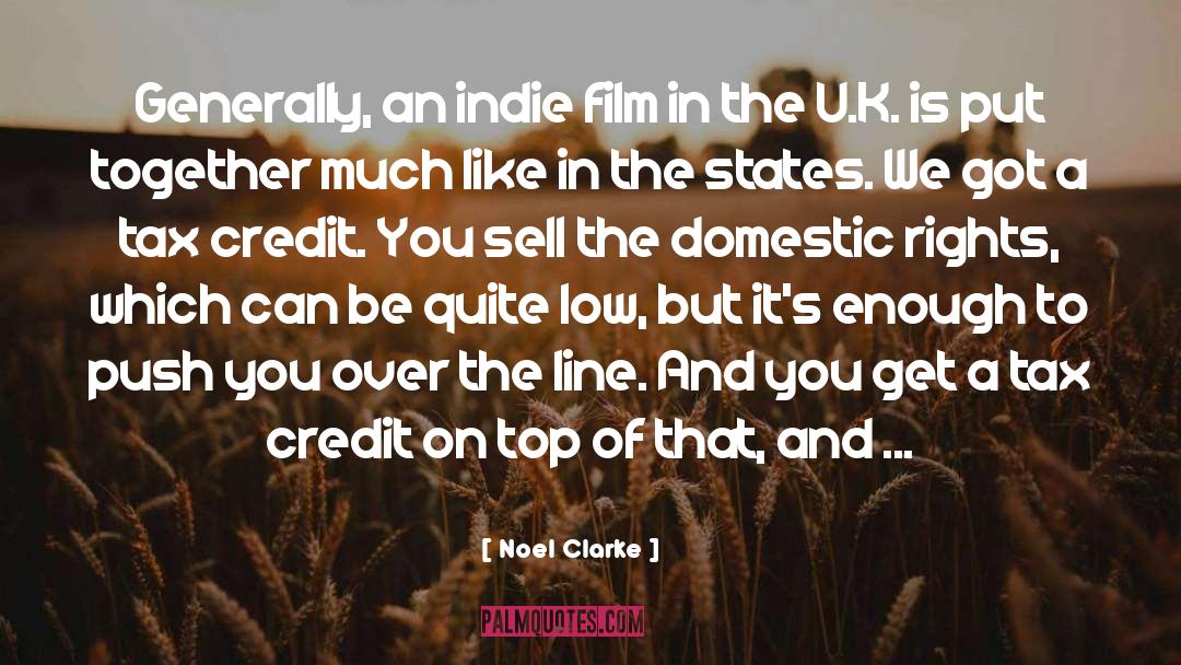 Over The Line quotes by Noel Clarke