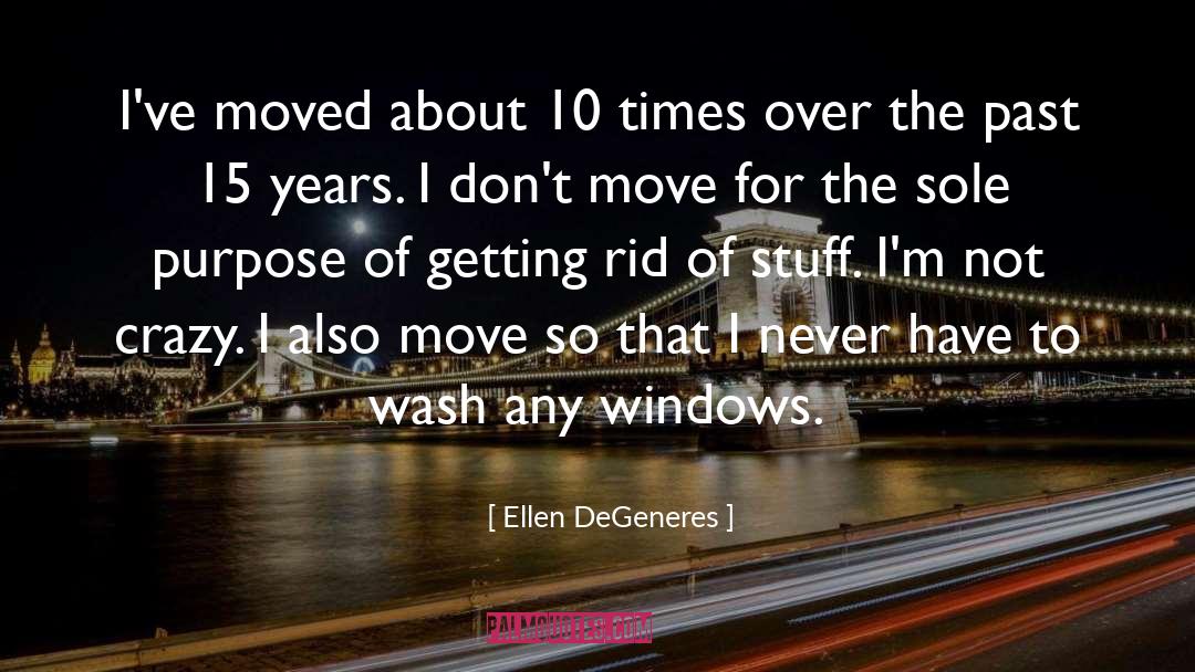 Over The Past quotes by Ellen DeGeneres