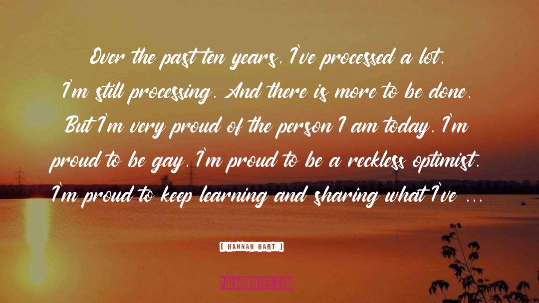Over The Past quotes by Hannah Hart