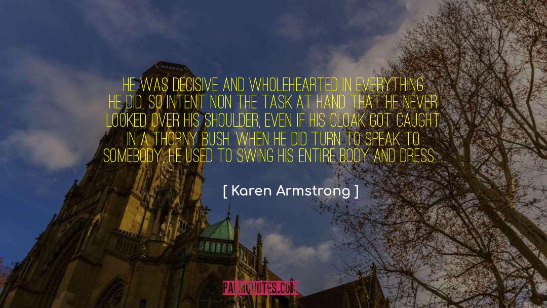 Over The Shoulder Carry quotes by Karen Armstrong