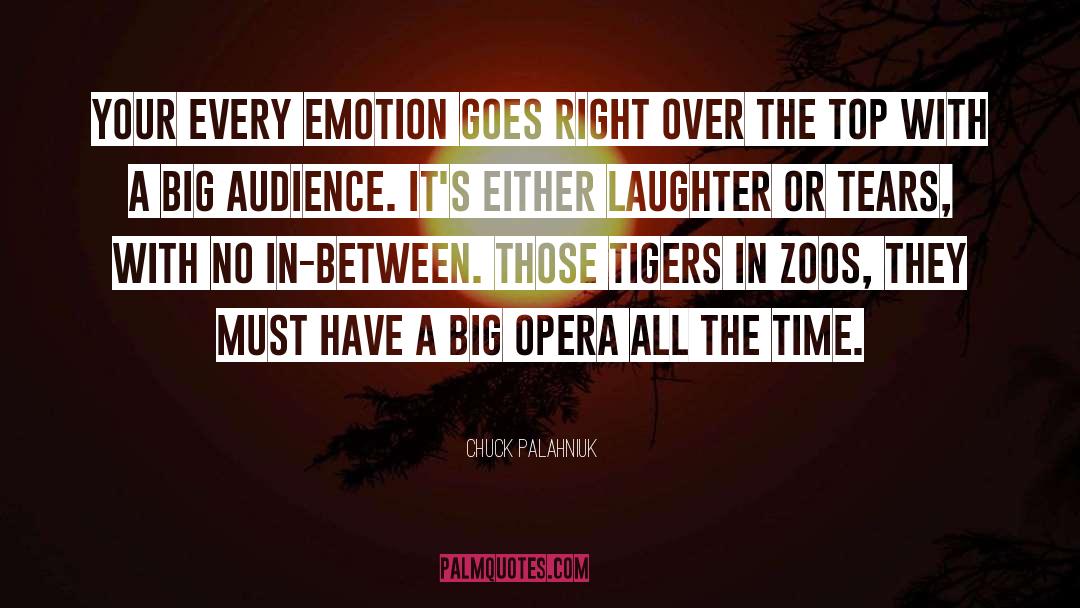 Over The Top quotes by Chuck Palahniuk