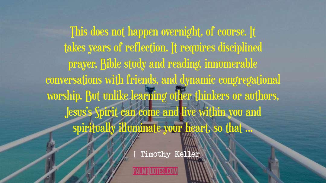 Over Thinkers quotes by Timothy Keller