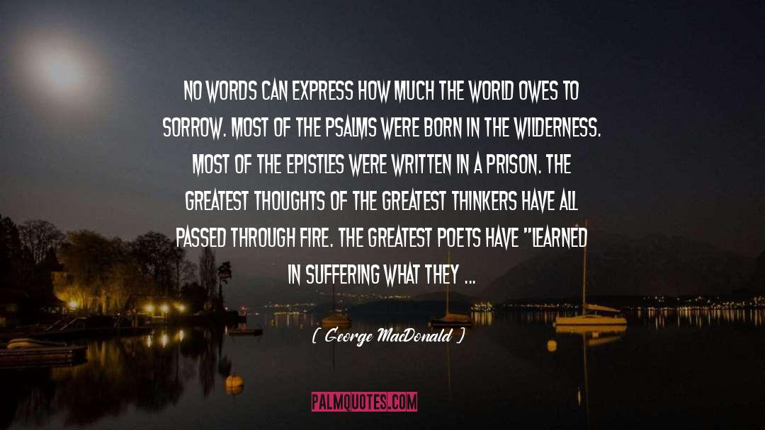 Over Thinkers quotes by George MacDonald