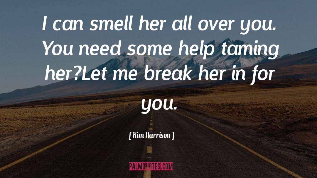 Over You quotes by Kim Harrison