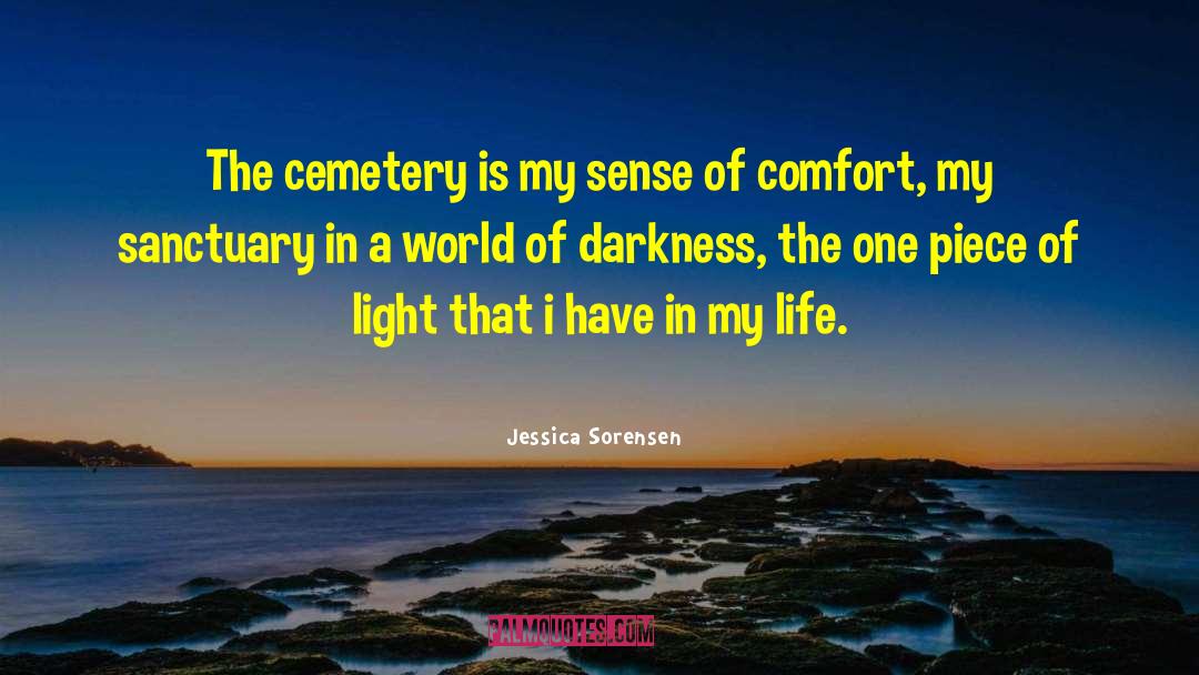 Overacker Cemetery quotes by Jessica Sorensen