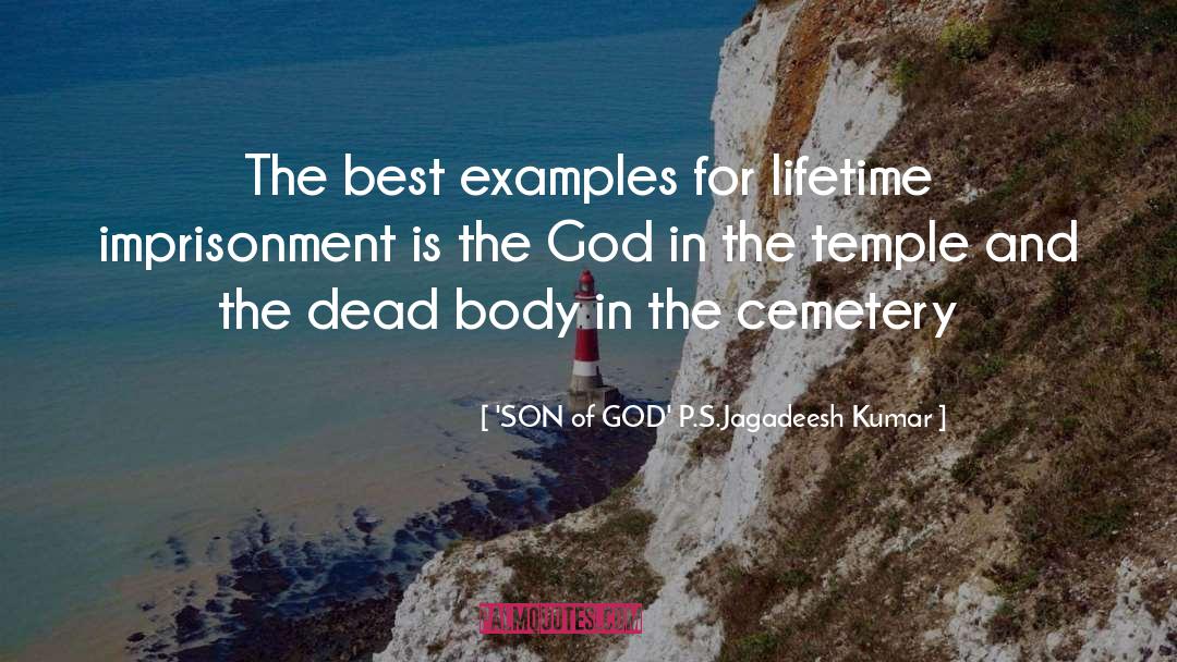 Overacker Cemetery quotes by 'SON Of GOD' P.S.Jagadeesh Kumar