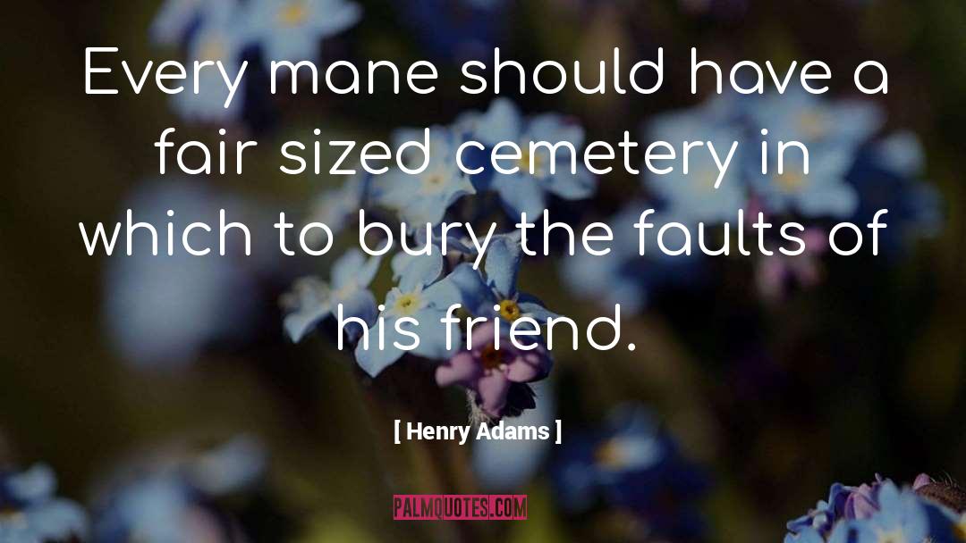 Overacker Cemetery quotes by Henry Adams