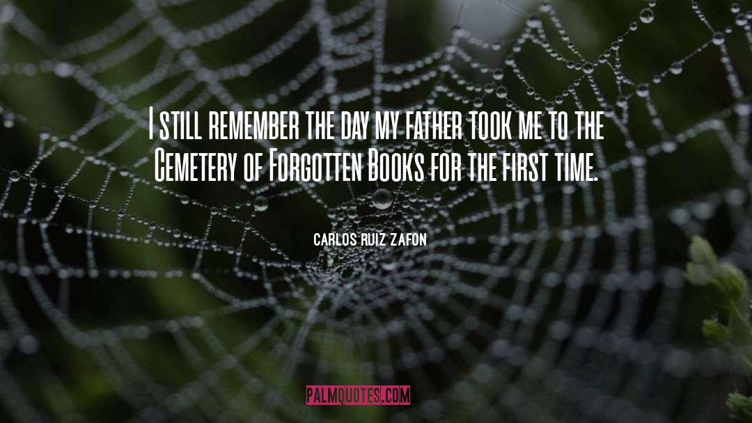 Overacker Cemetery quotes by Carlos Ruiz Zafon