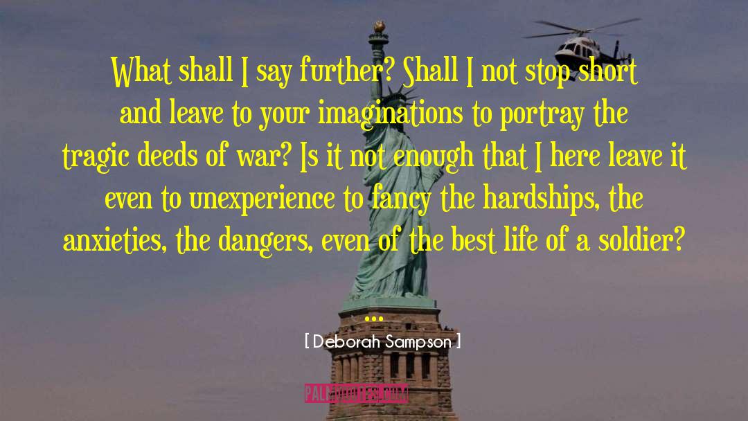 Overactive Imaginations quotes by Deborah Sampson