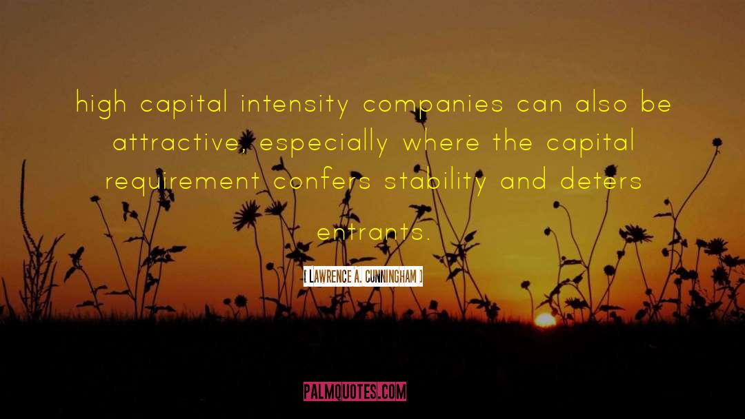 Overbay Capital Partners quotes by Lawrence A. Cunningham