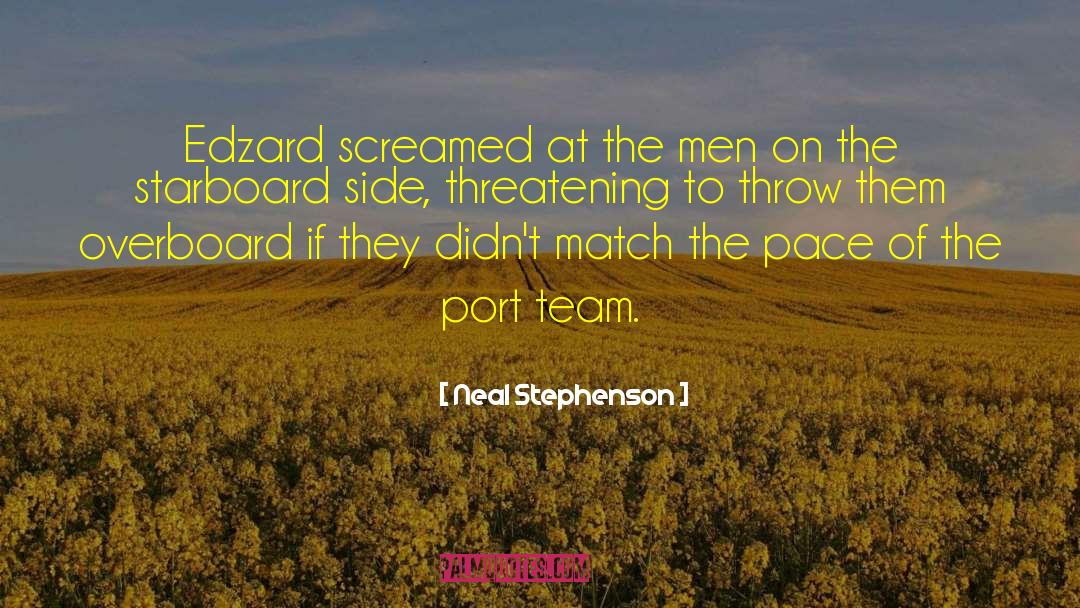 Overboard quotes by Neal Stephenson