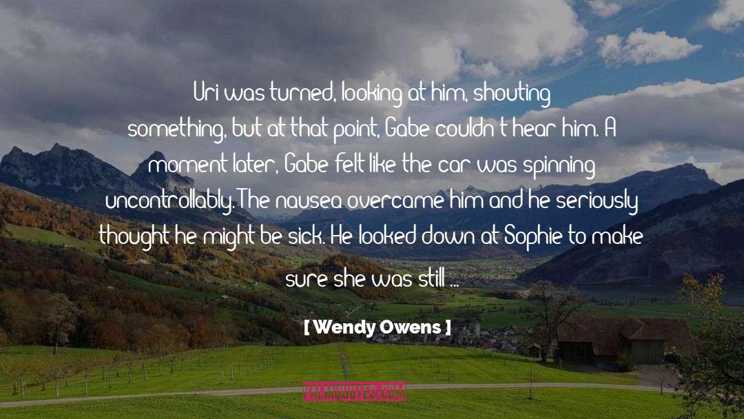 Overcame quotes by Wendy Owens