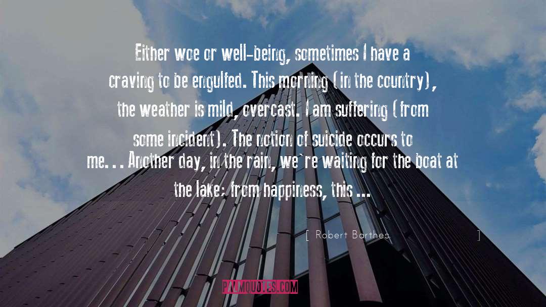 Overcast quotes by Robert Barthes