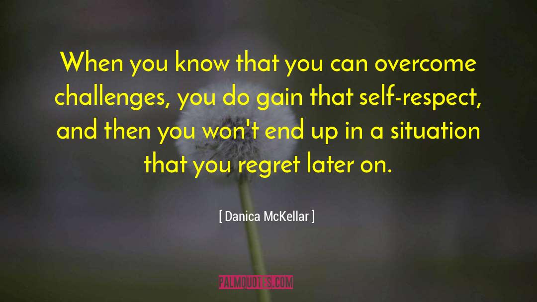 Overcome Challenges quotes by Danica McKellar