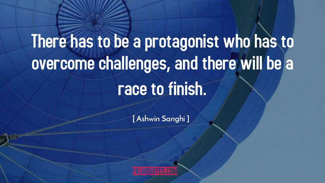 Overcome Challenges quotes by Ashwin Sanghi