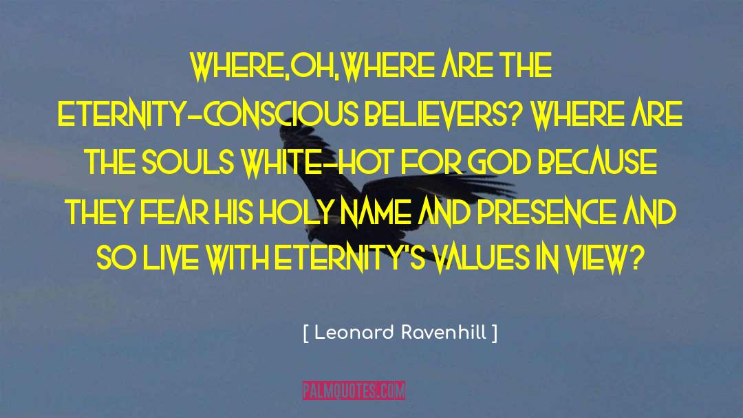 Overcome Fear quotes by Leonard Ravenhill