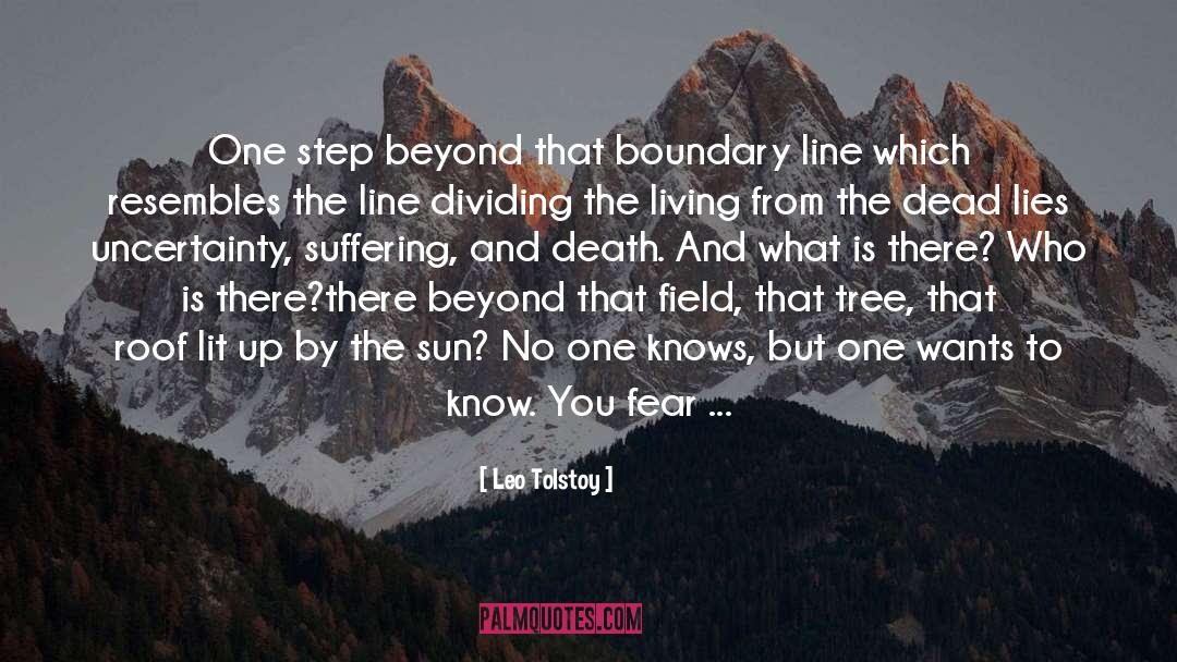 Overcome The Fear Of Death quotes by Leo Tolstoy