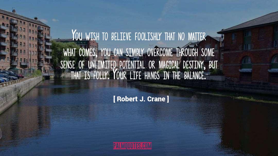 Overcome Your Fears quotes by Robert J. Crane