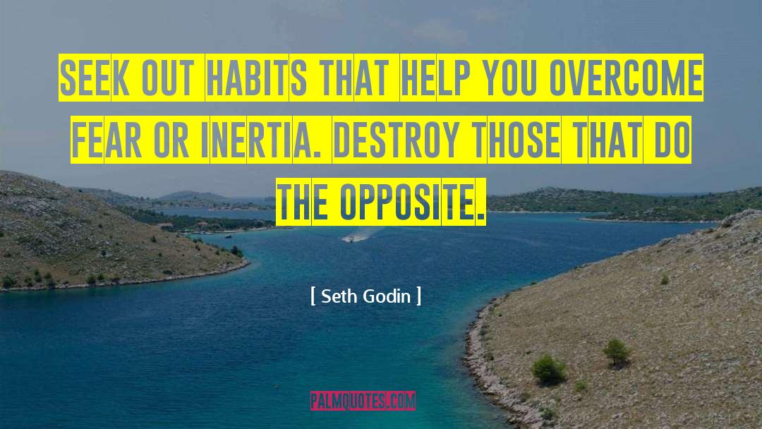 Overcoming Addiction quotes by Seth Godin