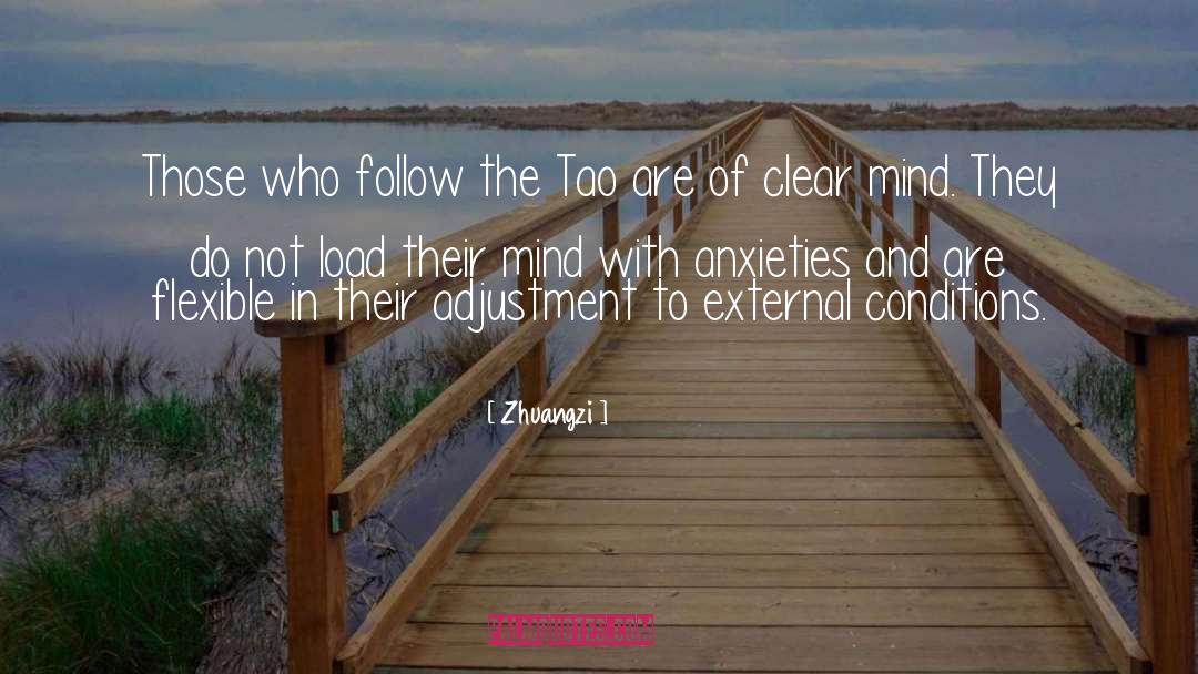 Overcoming Anxiety quotes by Zhuangzi