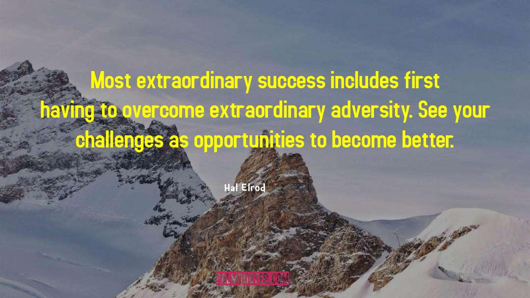 Overcoming Challenges quotes by Hal Elrod