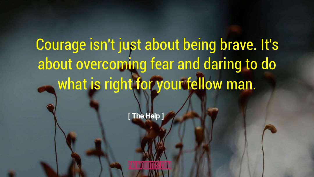 Overcoming Fear quotes by The Help