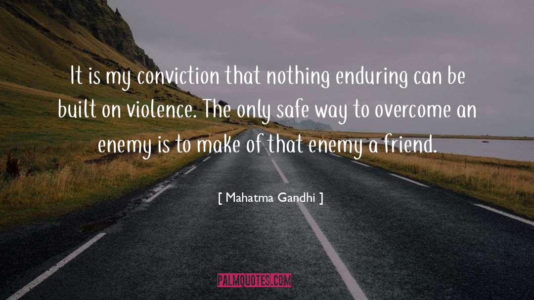 Overcoming Fears quotes by Mahatma Gandhi