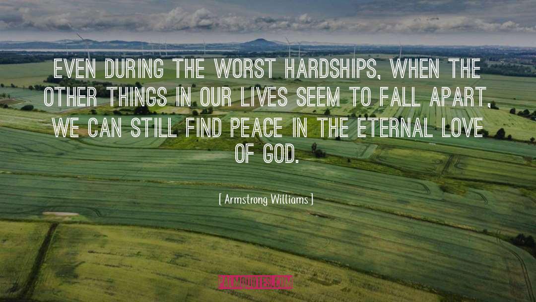 Overcoming Hardship quotes by Armstrong Williams