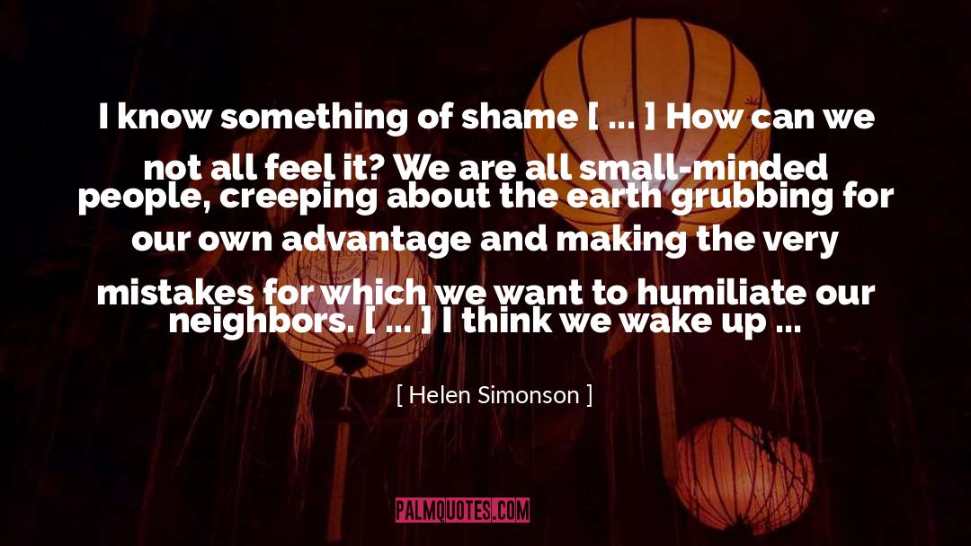 Overcoming Mistakes quotes by Helen Simonson