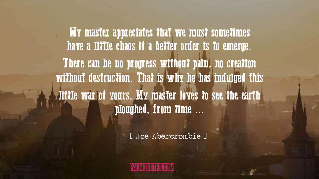 Overcoming Pain quotes by Joe Abercrombie