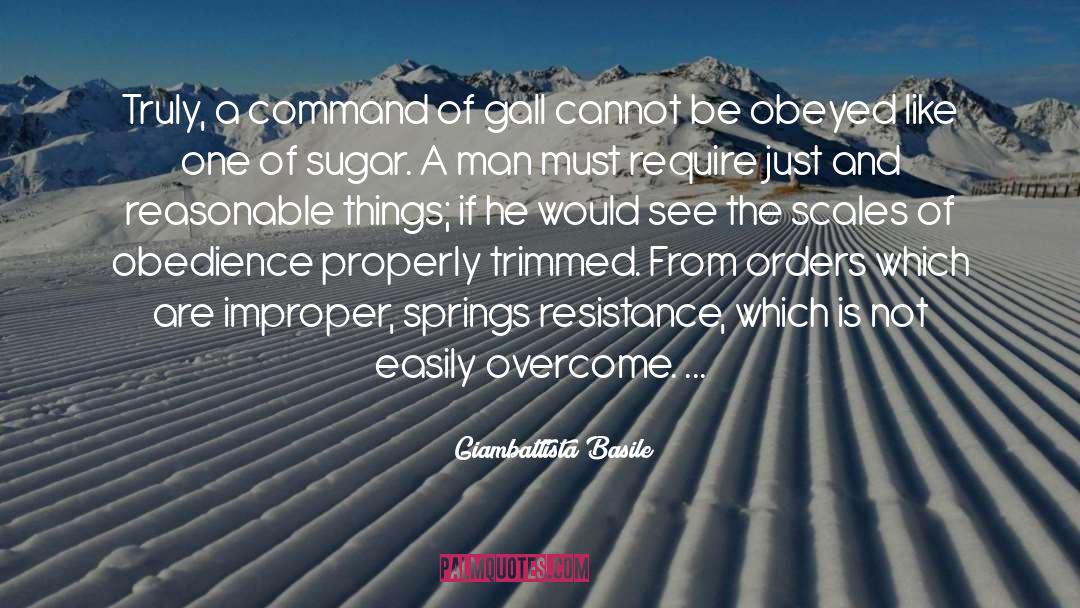 Overcoming Roadblocks quotes by Giambattista Basile