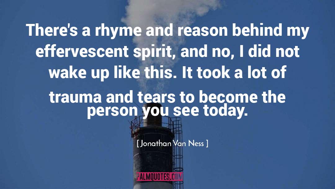 Overcoming Trauma quotes by Jonathan Van Ness