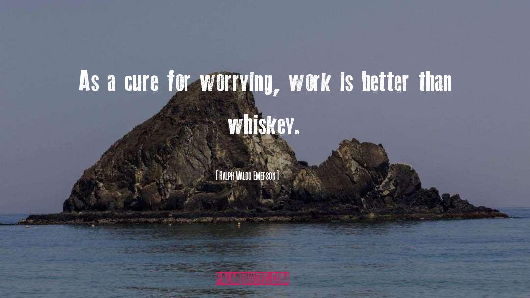 Overcoming Worry quotes by Ralph Waldo Emerson