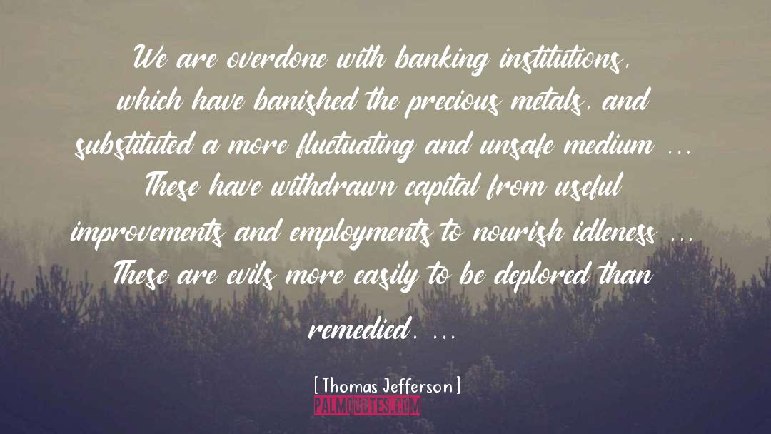 Overdone quotes by Thomas Jefferson