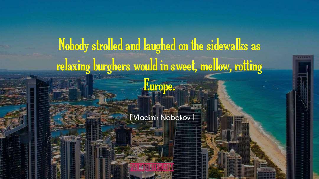 Overdubs On Europe quotes by Vladimir Nabokov