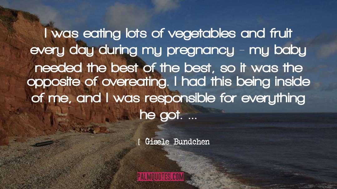 Overeating quotes by Gisele Bundchen