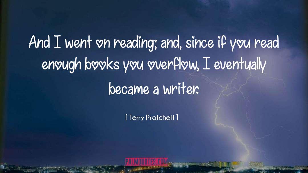 Overflow quotes by Terry Pratchett