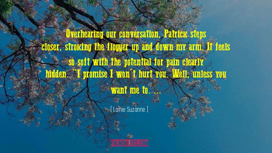 Overhearing quotes by Lainie Suzanne