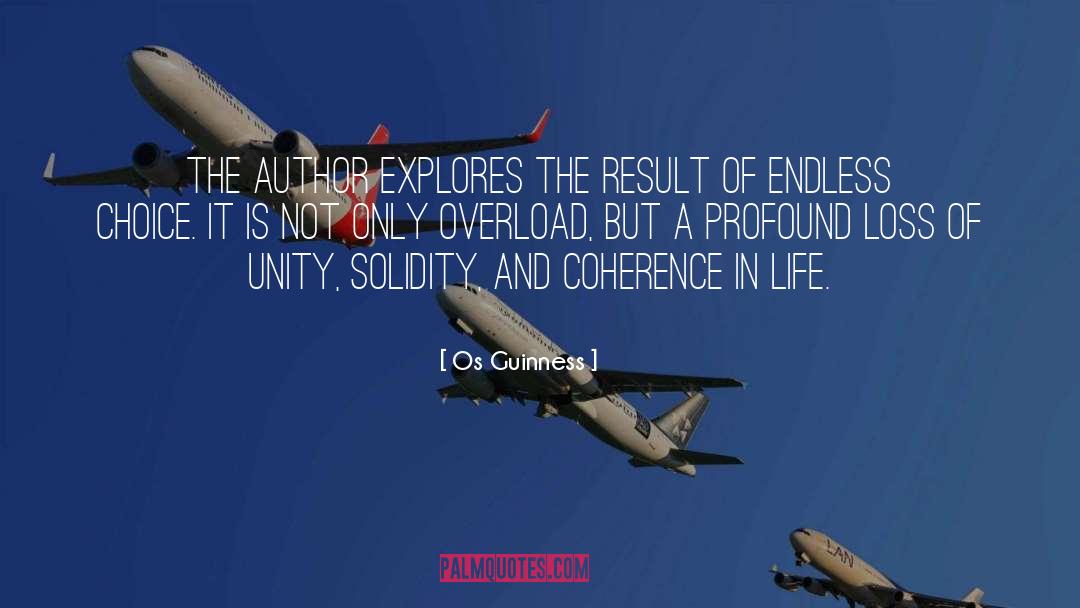 Overload quotes by Os Guinness